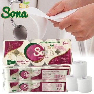 Giấy Vệ Sinh 3 Lớp Cao Cấp SoNa