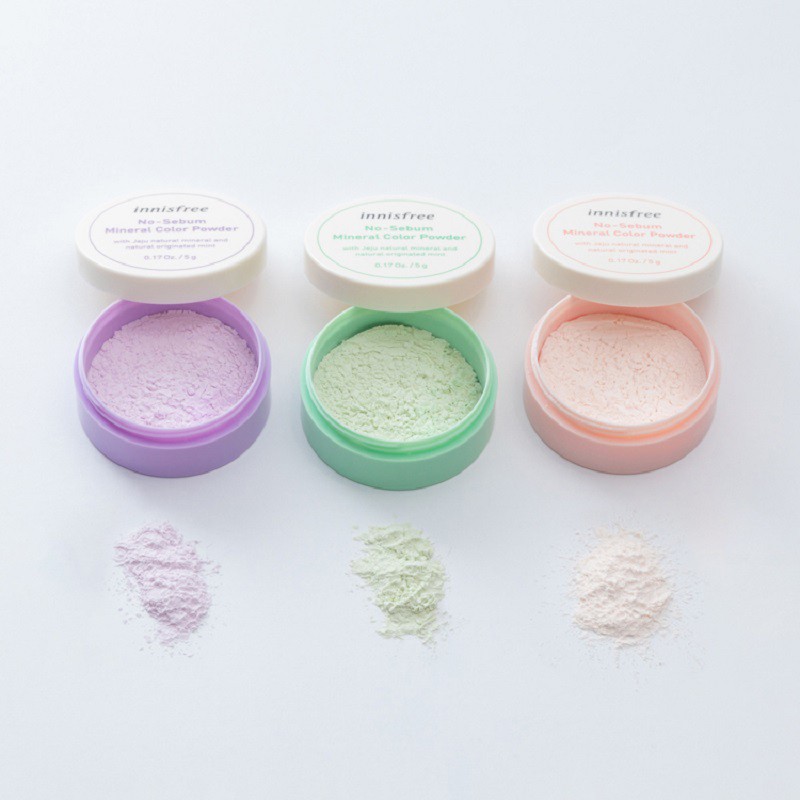 Phấn phủ kiềm dầu Innisfree No Sebum