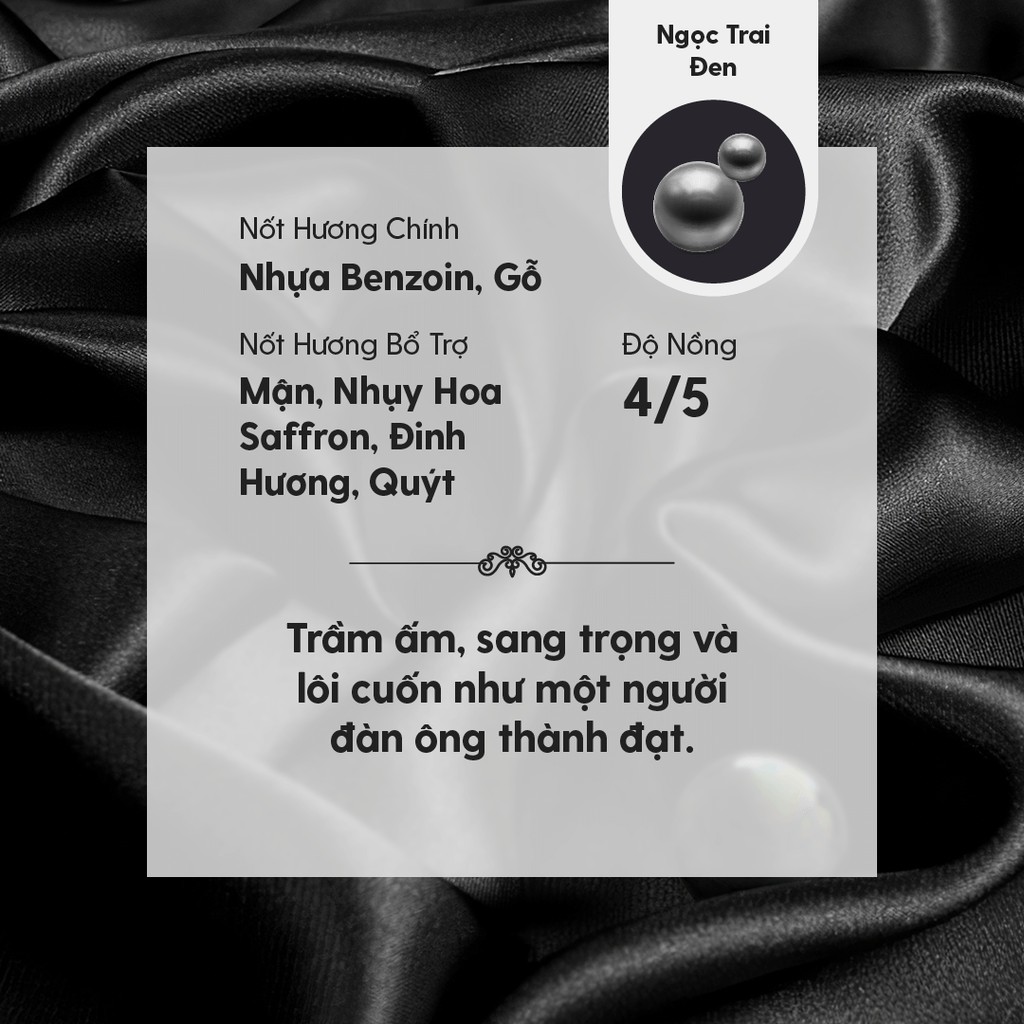 Tinh Dầu Phối Hương Black Pearl (Gỗ Trái Cây) Làm Nến Thơm, Xông Thơm Phòng HENY GARDEN