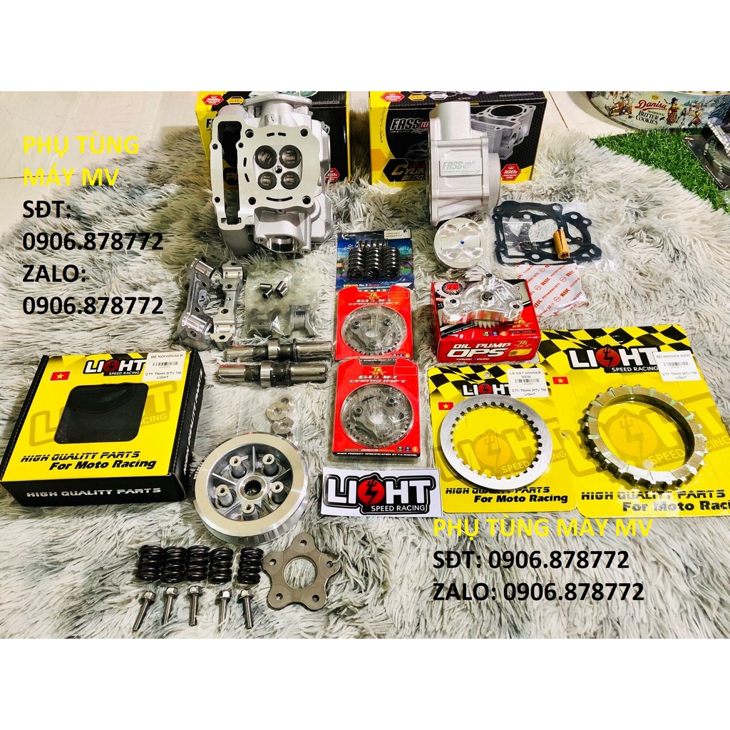 Combo 65zz FASSTek dành cho xe WINNER SONIC. NHẸ BỀN. Yêu Thích ❤️❤️❤️