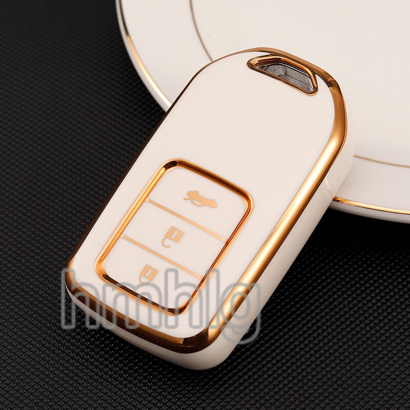 Vỏ TPU Bảo Vệ Chìa Khóa Điều Khiển Từ Xa Cho Xe Hơi Honda City / Accord / HRV / CRV 2014-2022
