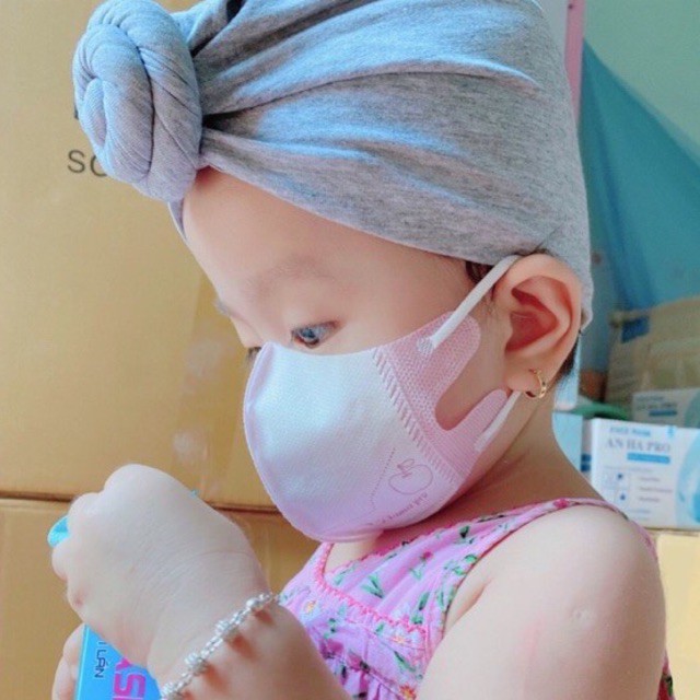 Khẩu Trang Y Tế 4 Lớp Kháng Khuẩn Cho Bé