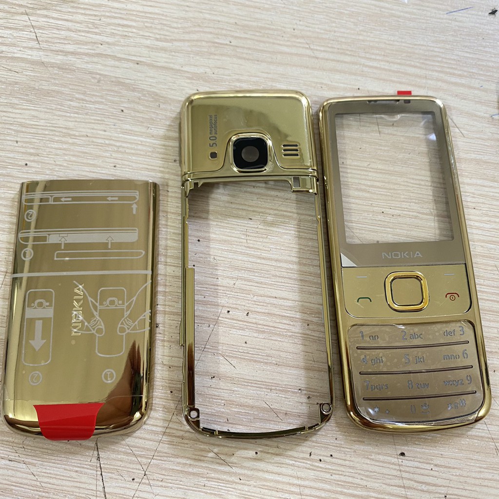 Vỏ Nokia 6700c Gold và Sliver