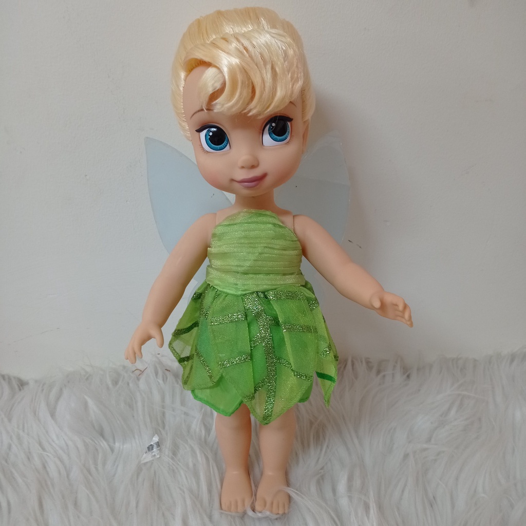 (Hàng chuẩn, 3 mã) Búp Bê Nàng tiên Bướm 39 cm Tinker Bell Disney animator Collection 16 inch doll (đồ gốc i hình)
