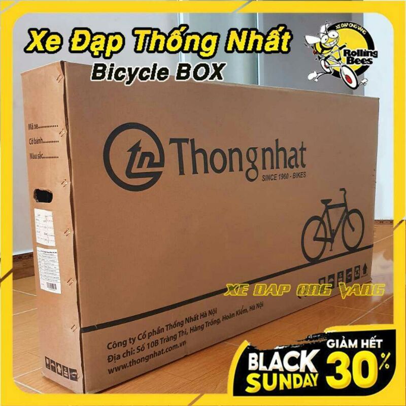 Thùng Đựng Xe Đạp, Thùng Carton đóng gói xe đạp dày và cứng