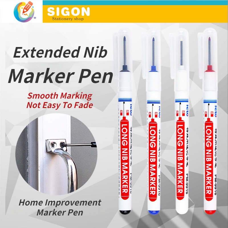 1 Bút Lông Đánh Dấu Đầu Dài 20mm Chống Thấm Nước Nhanh Khô Phù Hợp Cho Phòng Tắm