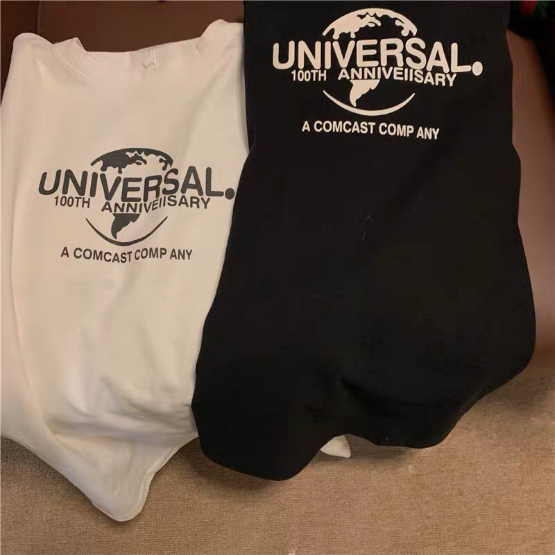 Áo thun UNIVERSAL Tay lỡ from rộng Unisex | BigBuy360 - bigbuy360.vn