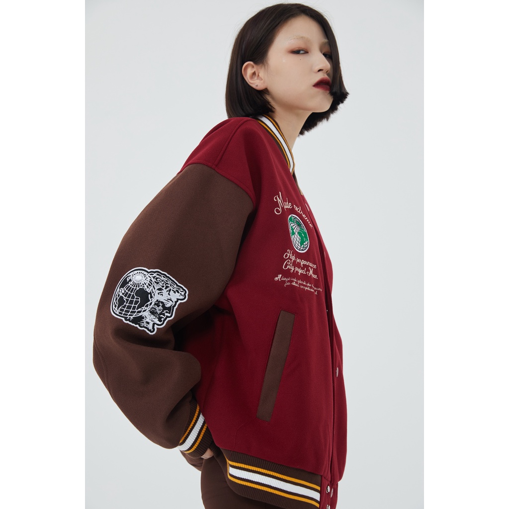 Áo khoác Made Extreme The Earth BKA Varsity Jackets