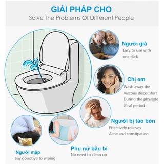 Bộ xịt vệ sinh thông minh Hàn Quốc Bidet.