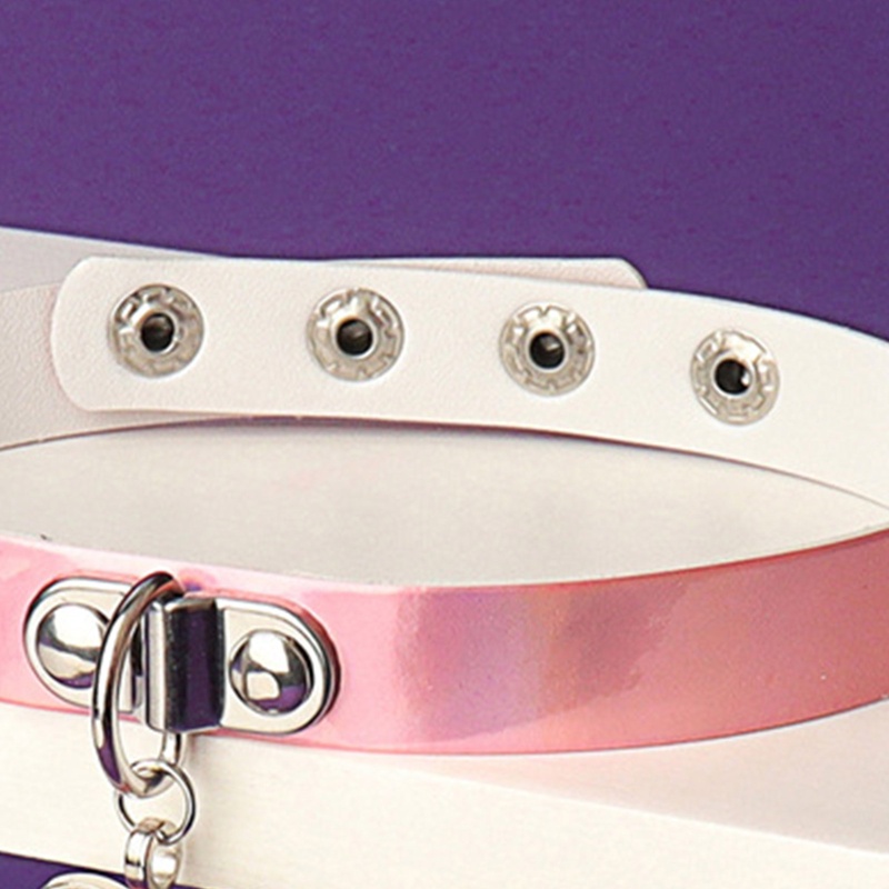 Vòng Cổ Choker Da Phong Cách Gothic Punk