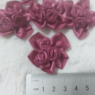 Hoa ruy băng  , size 4cm ( 20 hoa )