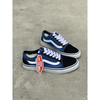 Giày V old skool xanh đen