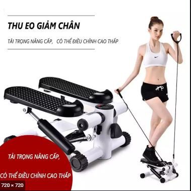 Máy Chạy Bộ Đếm Bước Tại Chỗ Mini Đại Nam Sport + Tặng Đĩa Xoay Eo + Thảm Lót Sàn