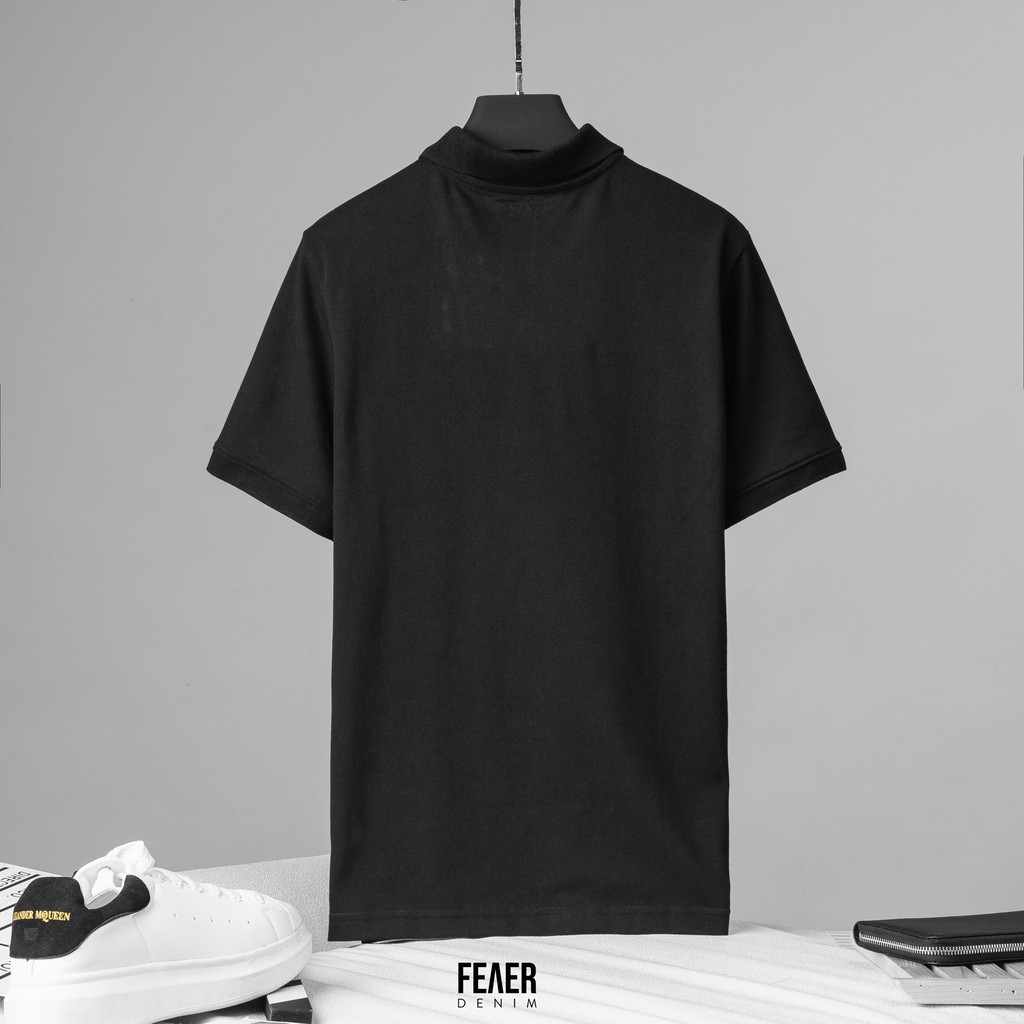 [Mã TOPMAY giảm đến 25k đơn 150k] Áo polo nam FEAER DENIM chất thoáng khí thoải mái vải cotton trơn BASIC | BigBuy360 - bigbuy360.vn
