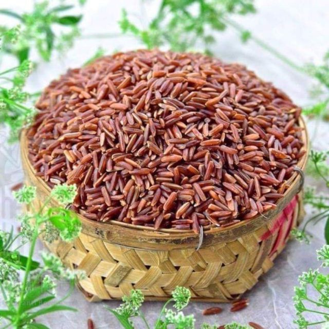1kg Trà gạo lứt huyết rồng rang tay - Healthy