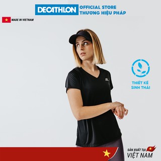 Áo thun thể thao nữ KALENJI run dry chuyên chạy bộ, nhanh khô - nhiều màu