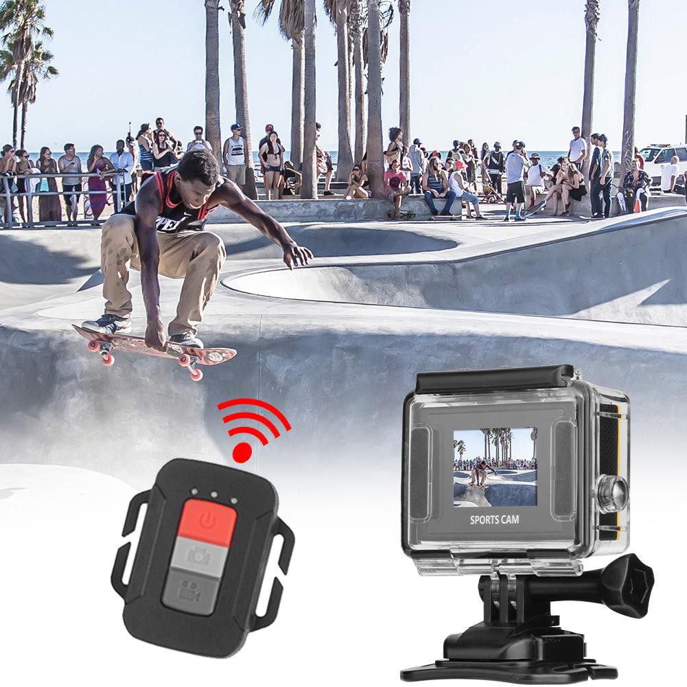 Máy quay thể thao chống thấm nước f58 1080P kèm remote | BigBuy360 - bigbuy360.vn