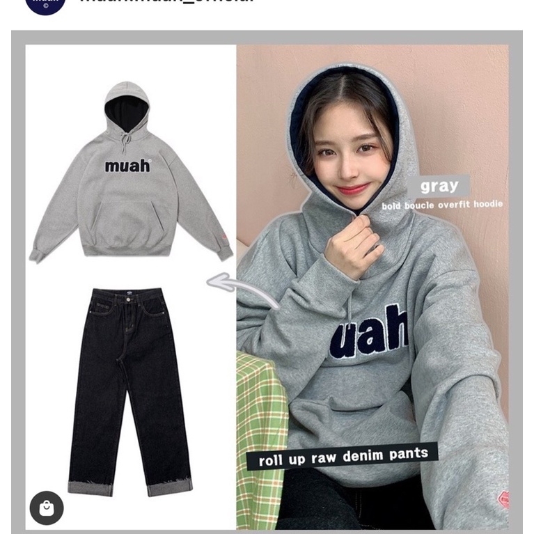 Áo hoodie xuất Hàn trẻ trung freesize nam nữ mặc cặp - Chất mềm mịn dày | BigBuy360 - bigbuy360.vn