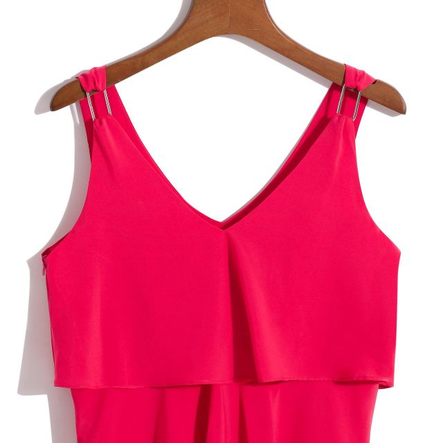 Đầm BCBG  ruffled dress