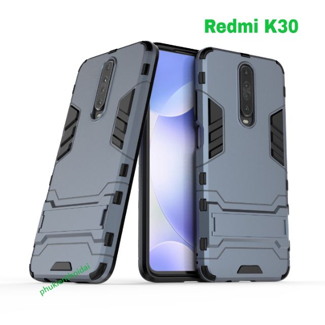 Ốp lưng Xiaomi Redmi K30 / Redmi K30 5G / K30 Pro / Poco F2 Pro chống sốc Iron Man Cao cấp