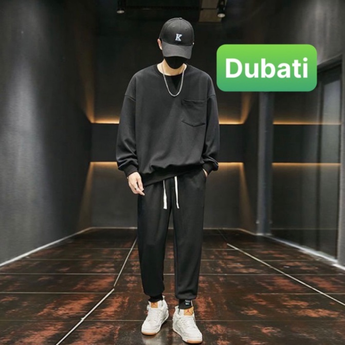 ĐỒ BỘ NỈ TRƠN TÚI TRƯỚC, CHẤT VẢI MỀM MẠI PHONG CÁCH HOT TREND 2022 - DUBATI FASHION