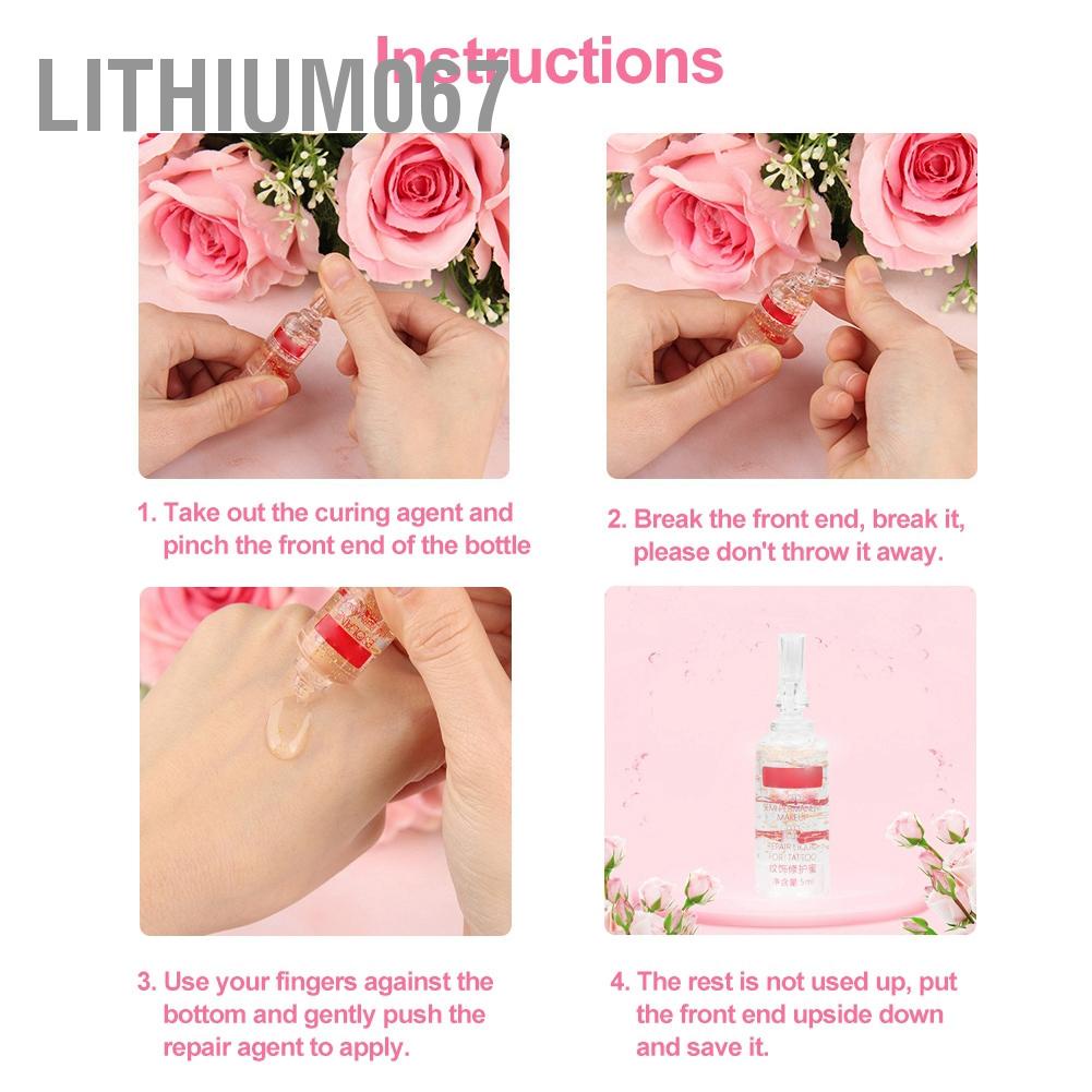 Gel phục hồi chăm sóc da dạng lỏng chống sẹo vết thâm sau xăm cho lông mày lông mi 5ml