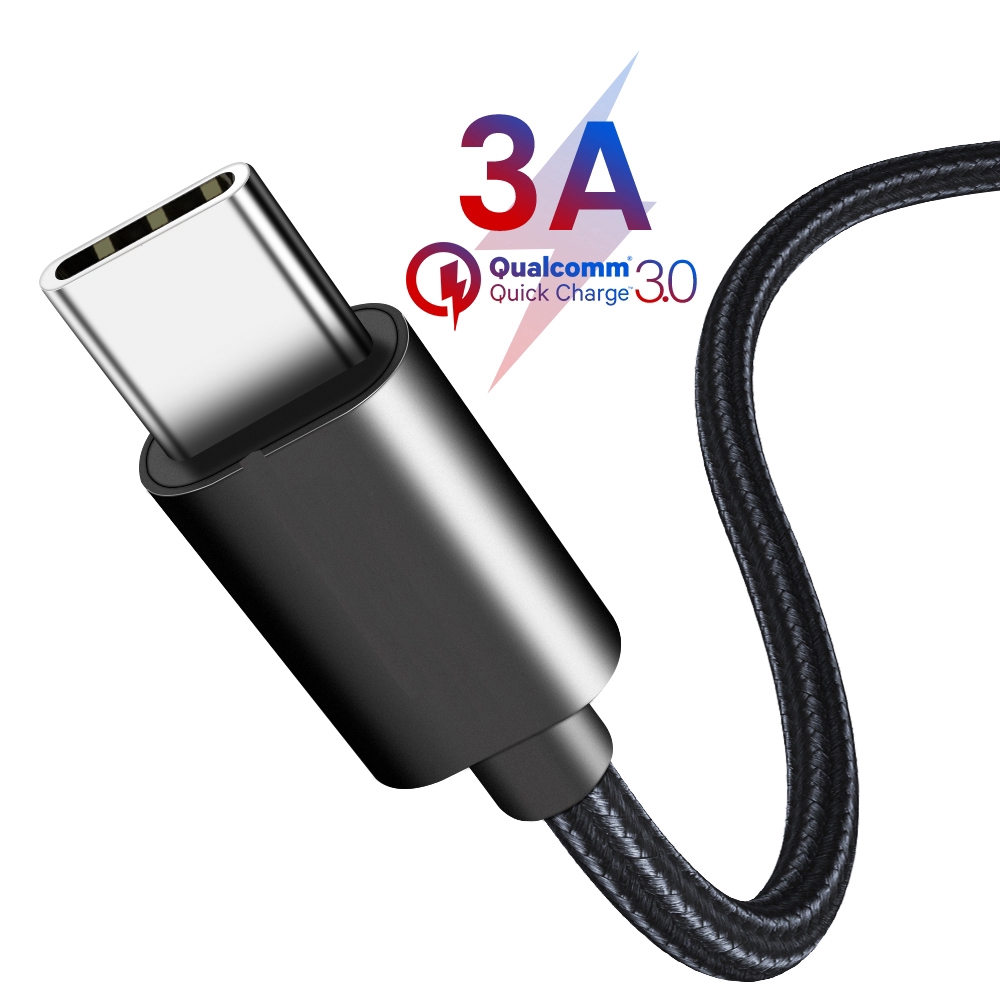 Cáp sạc nhanh usb type C dài 2m dành cho điện thoại