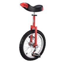 Xe Đạp Một Bánh Màu Đỏ - Unicycle