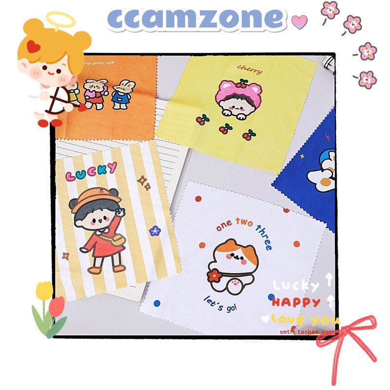 Khăn Lau Mắt Kính Có Hình Cute Cti092 Ccamzone