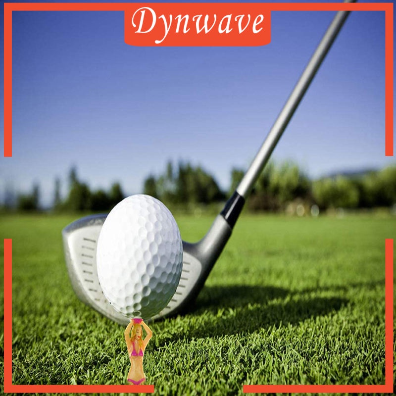 Set 6 Tee Bóng Golf Bằng Nhựa 3 inch Cho Nữ Tập Luyện