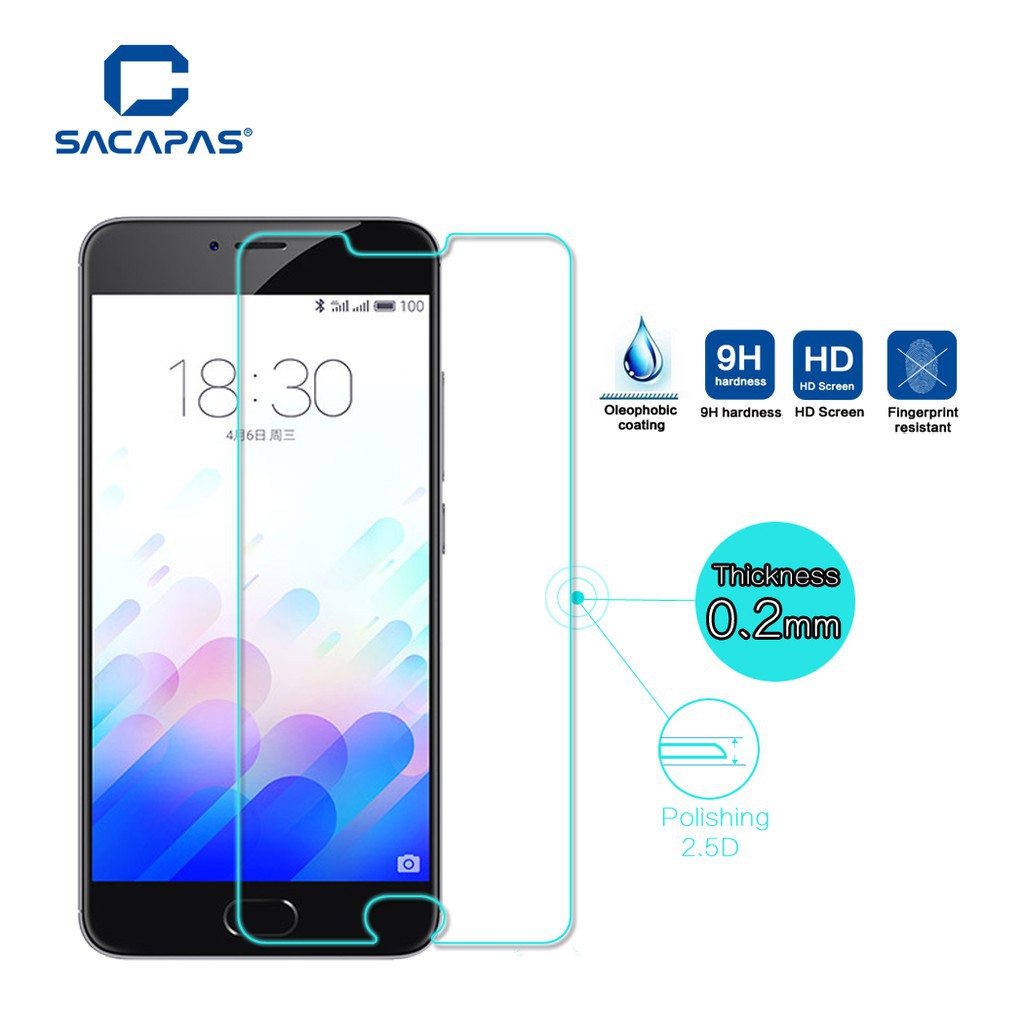 Kính Cường Lực Siêu Mỏng 9H Cho Meizu M3 Note