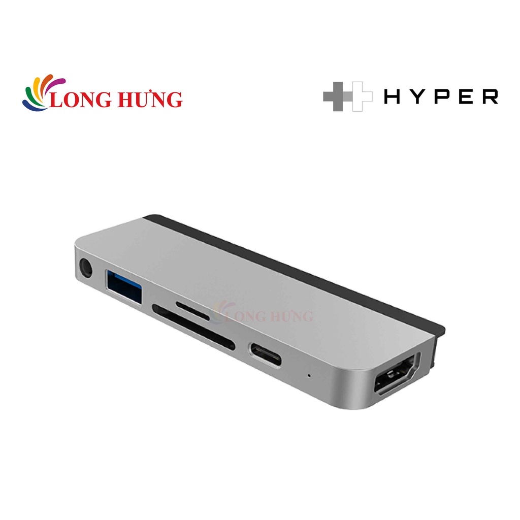 Cổng chuyển đổi HyperDrive 6-in-1 Hub For iPad Pro HD319B - Hàng chính hãng