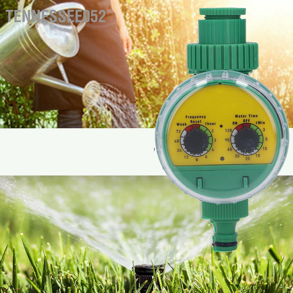Tennessee052 Bộ điều khiển tưới tự động G3 / 4 Thread Hẹn giờ nước thông minh điện tử cho sân vườn