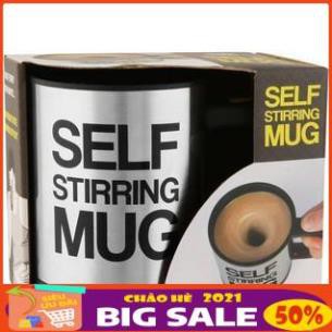 Cốc Pha Cà Phê Thông Minh Tự Khuấy Self Stirring Mug, Dùng Pin Tiện Dụng - AQ