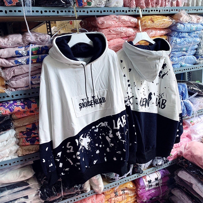 Áo Hoodie Nam Nữ Nỉ Bông Dày Dặn Form Rộng Unisex Áo Khoác Hoodie SWEATER Nam Nữ Nỉ Ngoại VẪY MỰC AB - AK389 | BigBuy360 - bigbuy360.vn