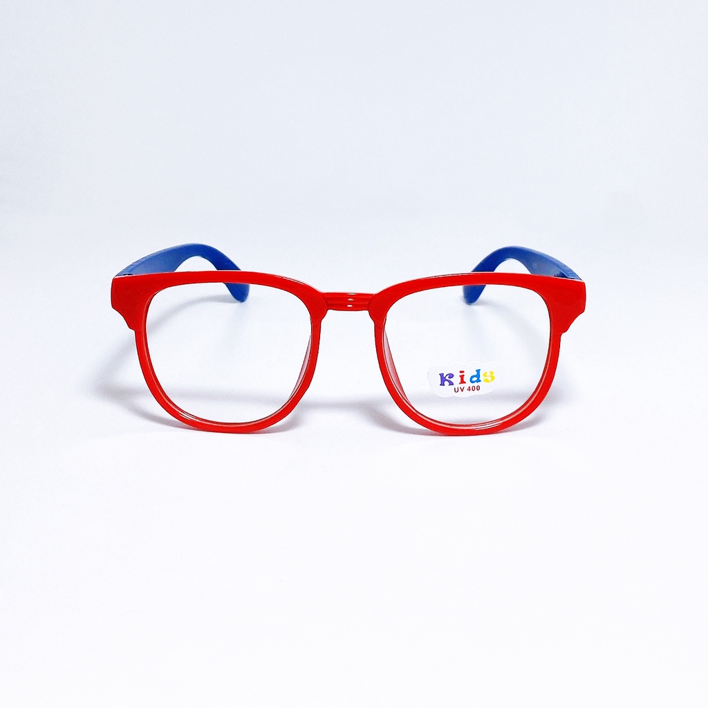 Kính mát trẻ em cao cấp JJ5810 gọng nhựa, tròng kính dáng vuông đơn giản đáng yêu, chống bụi chống tia UV an toàn cho bé