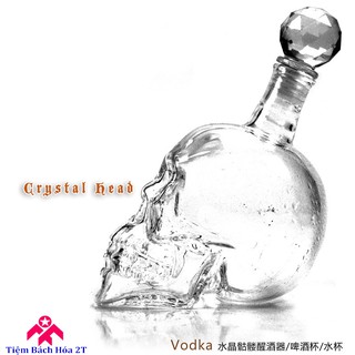 Bình rượu thủy tinh đầu lâu