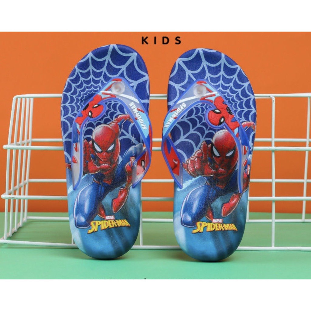 Dép kẹp Spider man loại cao cấp siêu bền đẹp cho bé trai ML 891