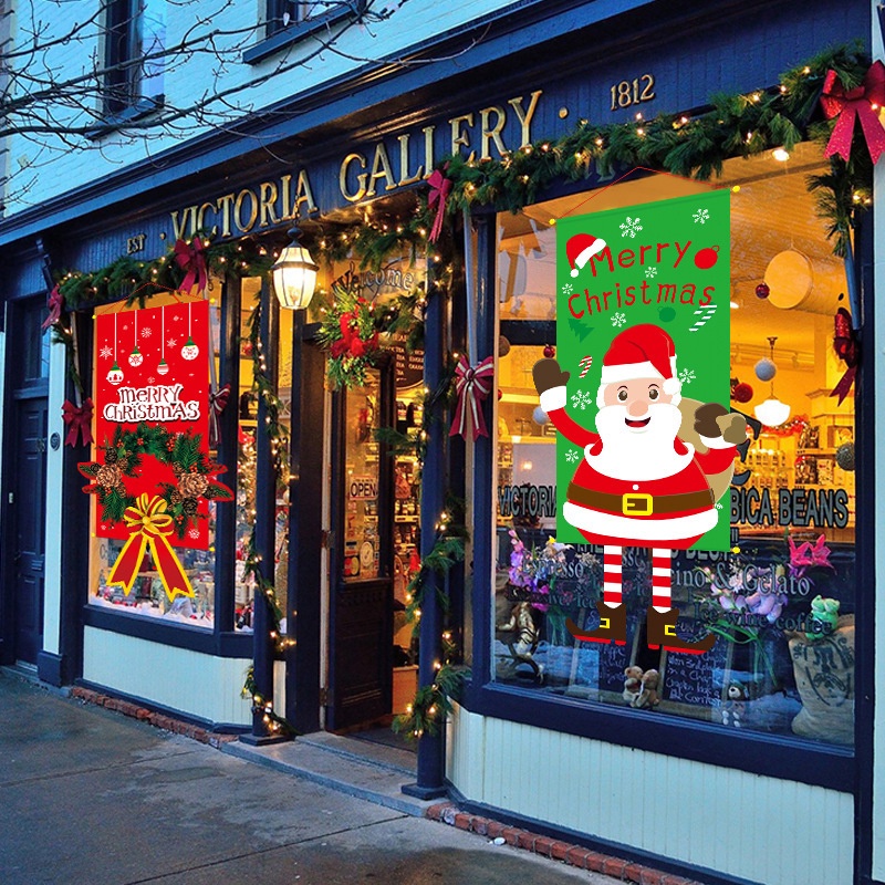 Tấm vải treo trang trí giáng sinh 115*40cm