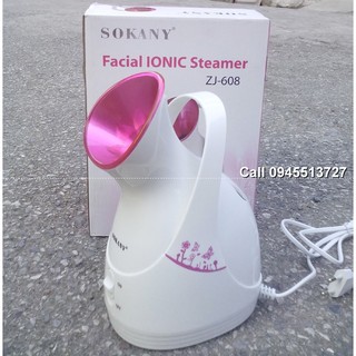 Máy xông hơi mặt bằng hơi nước Sokany ZJ 608