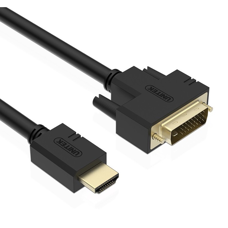 Cáp chuyển HDMI ra DVI (24+1) Unitek 1.5m YC217A 2K