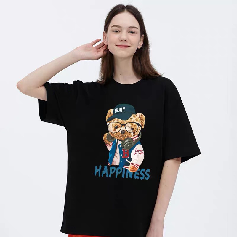 Áo thun NaSa Unisex Basic Tee 100% Cotton, phông trơn nam nữ tay lỡ oversize form rộng - AT10