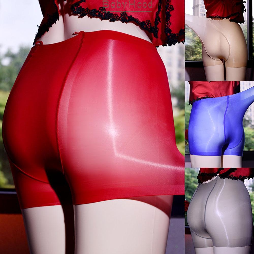 【Big Discounts】Plus Size Pantyhose Boxer Women Panties Sexy Ladies Transparent Silky Underwear#BBHOOD