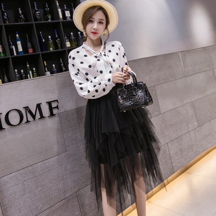 Chân Váy Voan Dài 3 Màu Chất Sợi Lưới Cao Cấp Freeship,Váy Voan Công Chúa Cạp Chun Sinh Viên Mới Có Ảnh Thật Kèm Video | BigBuy360 - bigbuy360.vn