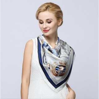 Khăn vuông lụa 90cm nữ thắt nơ công sở đẹp cao cấp- khăn turban chùm đầu quấn tóc quấn túi làm áo yếm lụa