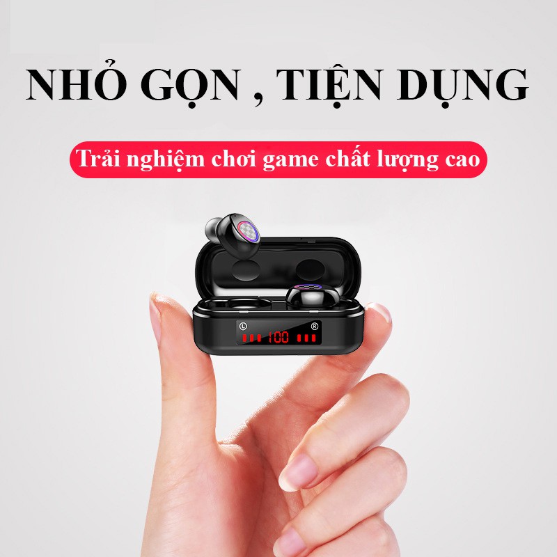 Tai nghe bluetooth V7-TWS5.0 - Thiết kế gọn nhẹ - Kiểu dáng thời trang - Có quà tặng | BigBuy360 - bigbuy360.vn