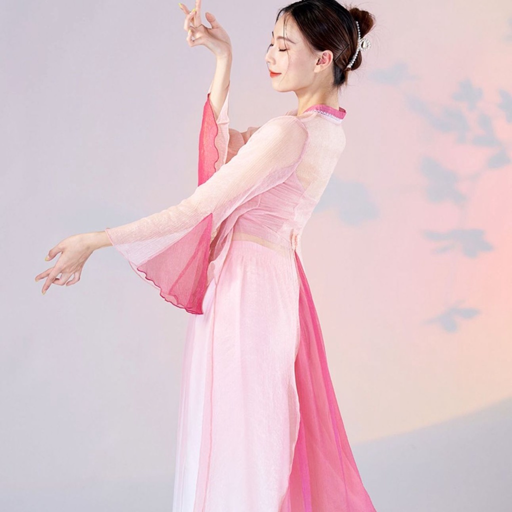 Bộ Trang Phục Múa Dân Tộc Trung Hoa Cổ Điển Cho Nữ