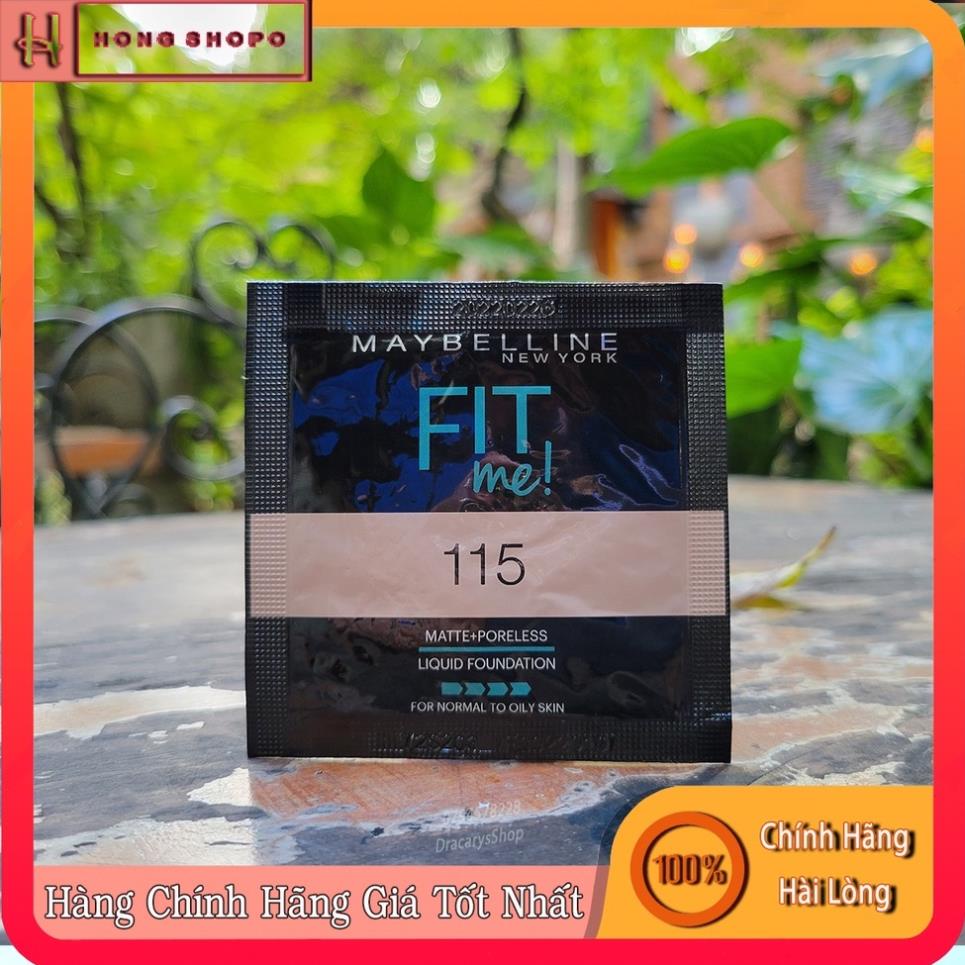 Kem Nền FitMe SPF22 #115 Maybelline New York Sample 1.5ml
