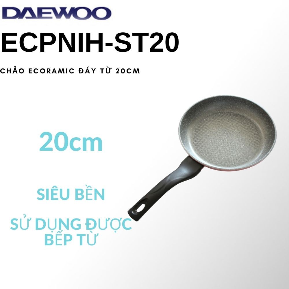 Chảo đá đáy từ 20cm ECPNIH-ST20