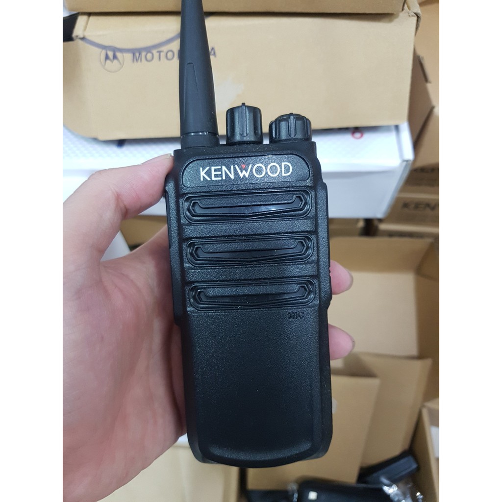 Bộ 2 Bộ đàm Kenwood TK3000S (Siêu bền, loa chống từ tính, Pin dung lượng cao, cự ly liên lạc xa)